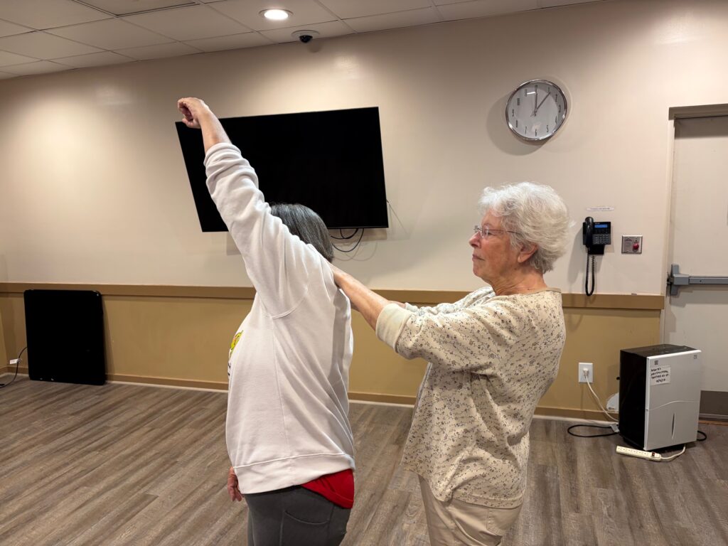 Patty Defending Rear Shoulder Grab By Martha