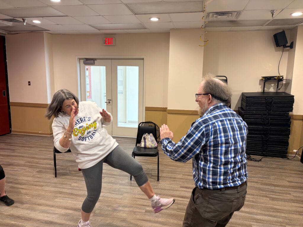 Patty Kicking Martin