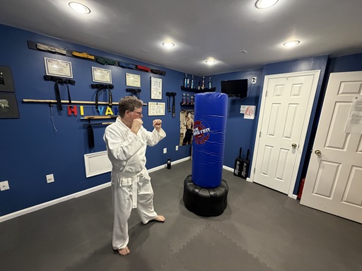 Mike Guarding Stance
