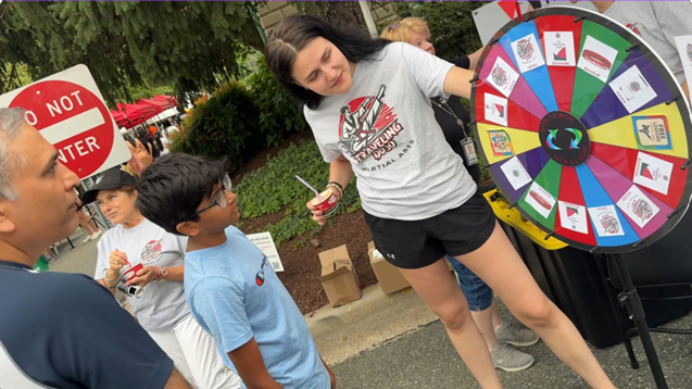 Sophie At The Prize Wheel